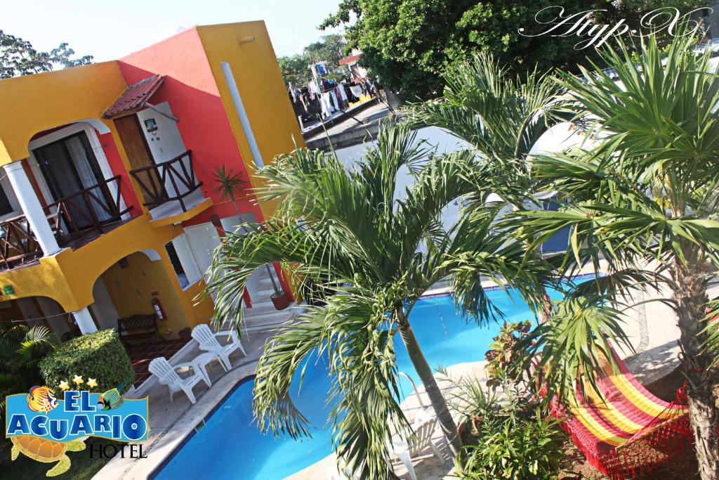 El Acuario Hotel Playa del Carmen Exterior foto